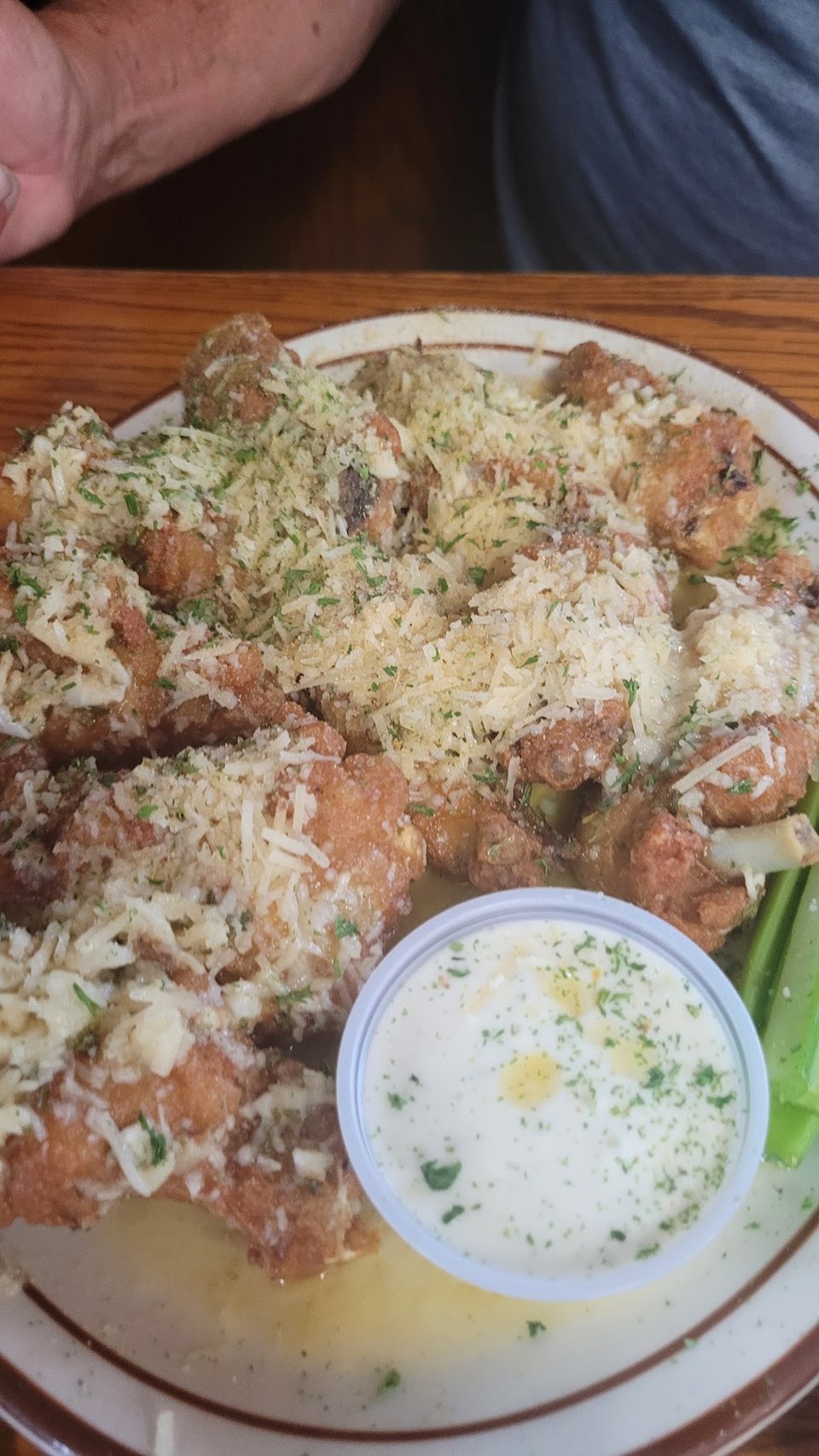 Garlic Parmesan Wings